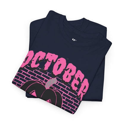 Pumpkin Pink Support Cotton Tee