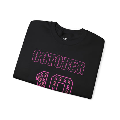 October Jersey 10 Crewneck Sweatshirt