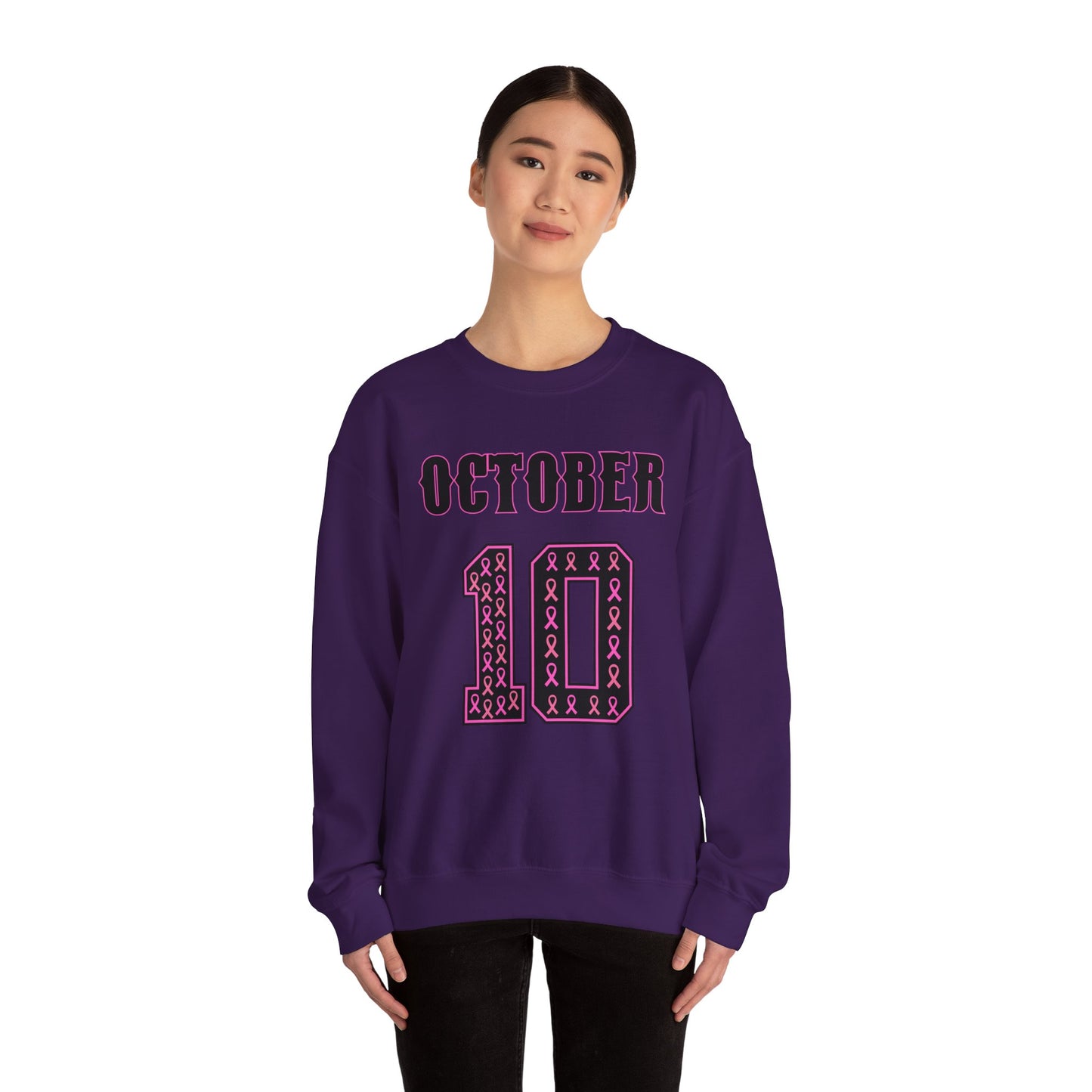 October Jersey 10 Crewneck Sweatshirt