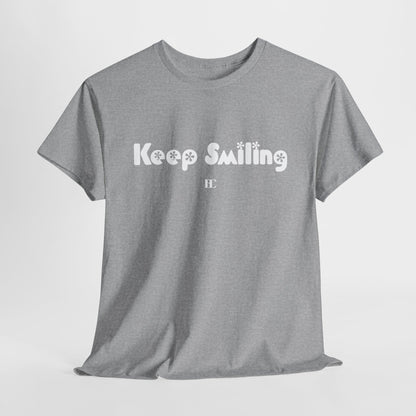 Keep Smiling Cotton Tee