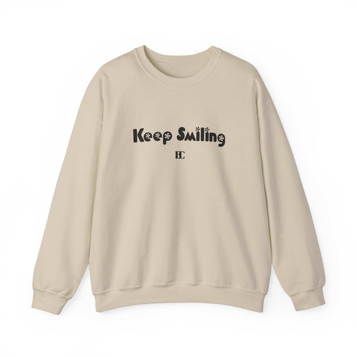 Keep Smiling Crewneck Sweatshirts