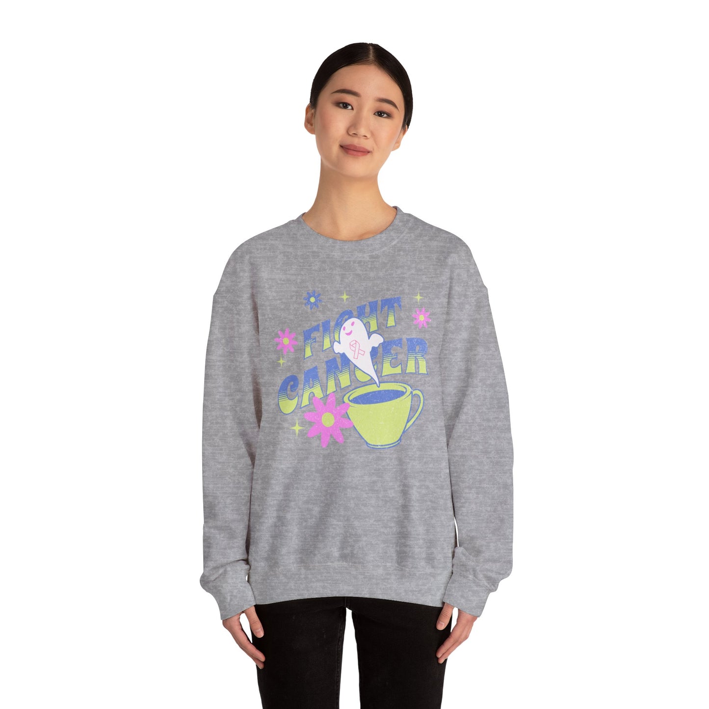 Fight Cancer Crewneck Sweatshirt