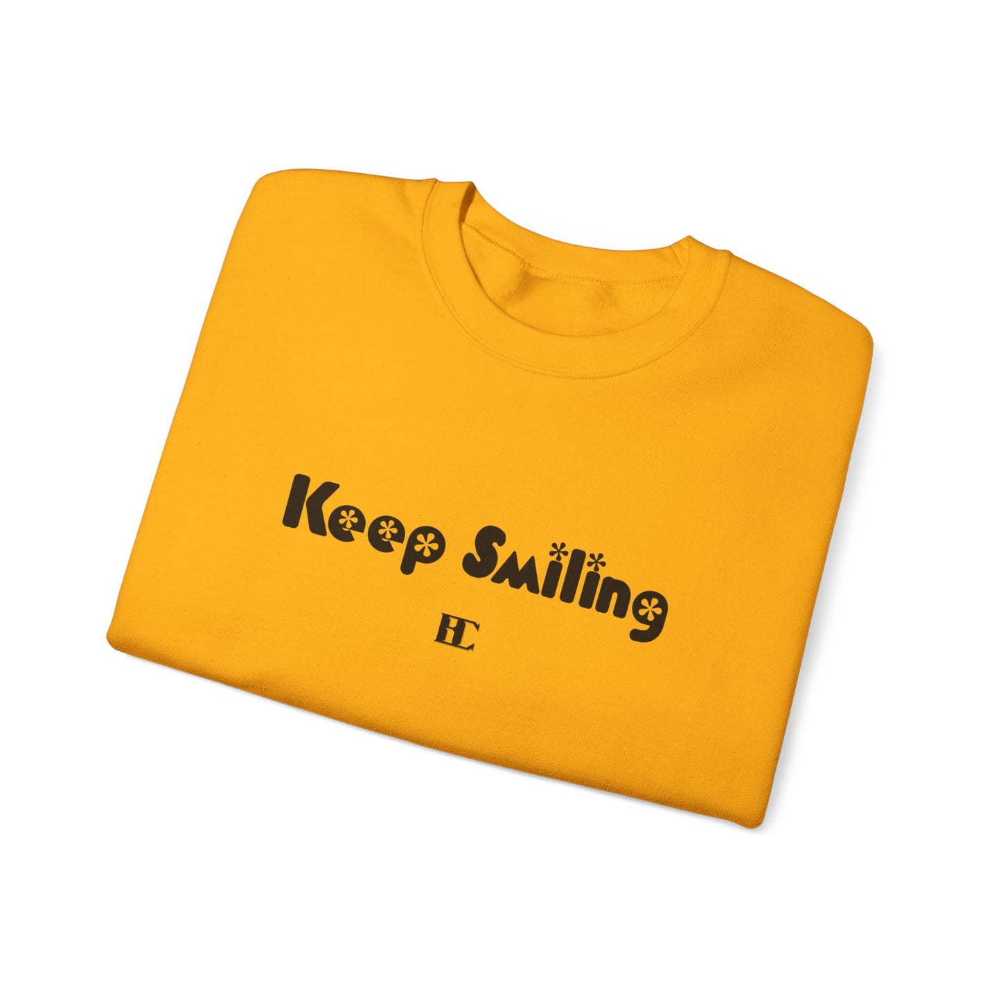 Keep Smiling Crewneck Sweatshirts