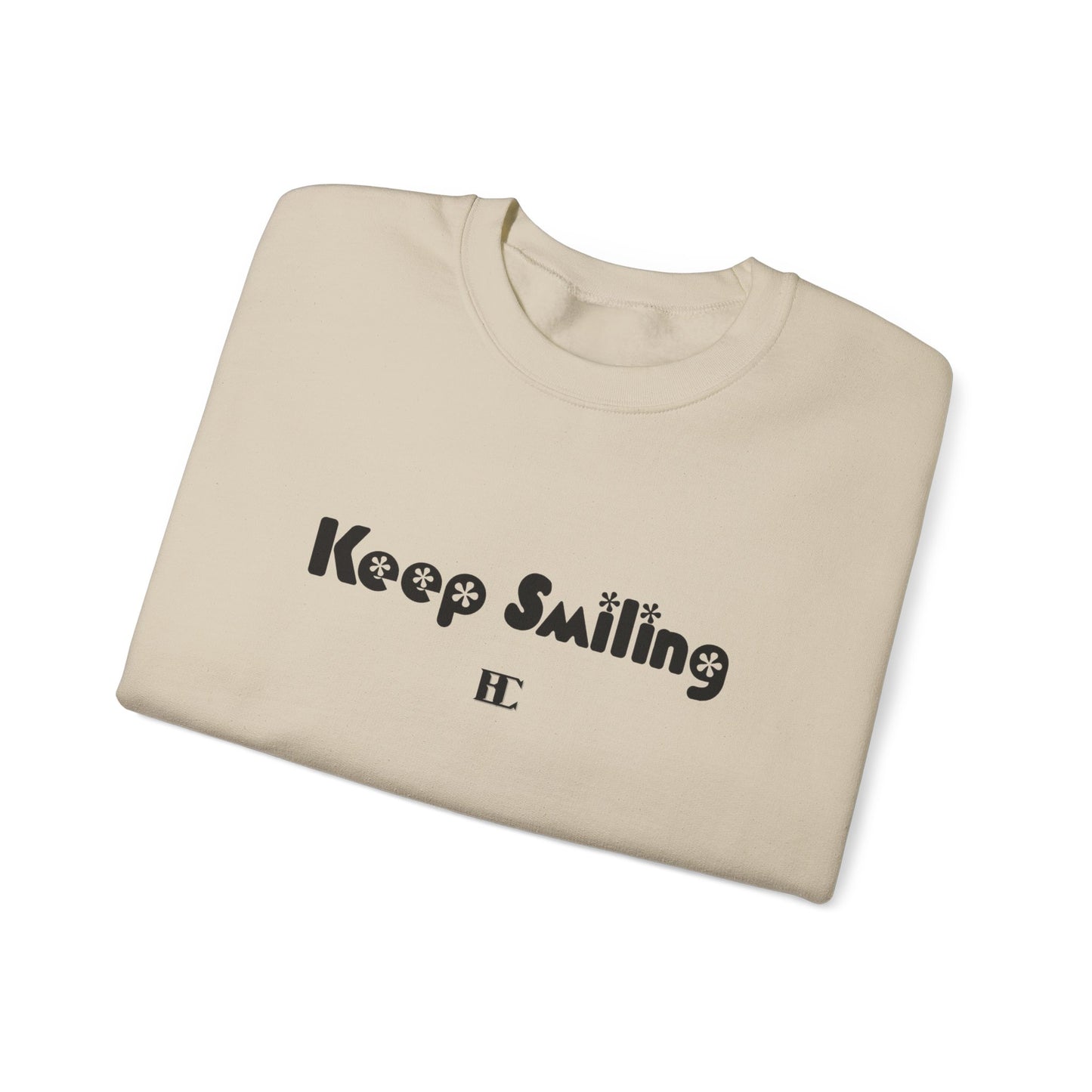 Keep Smiling Crewneck Sweatshirts