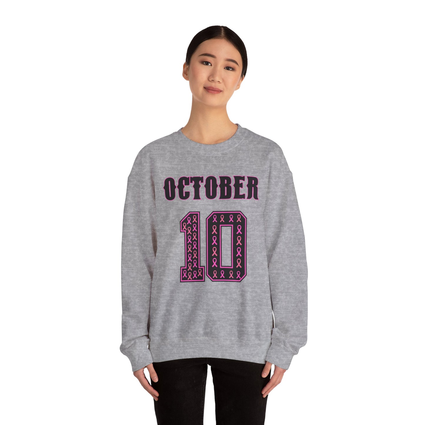 October Jersey 10 Crewneck Sweatshirt