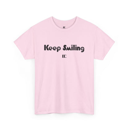 Keep Smiling Cotton Tee