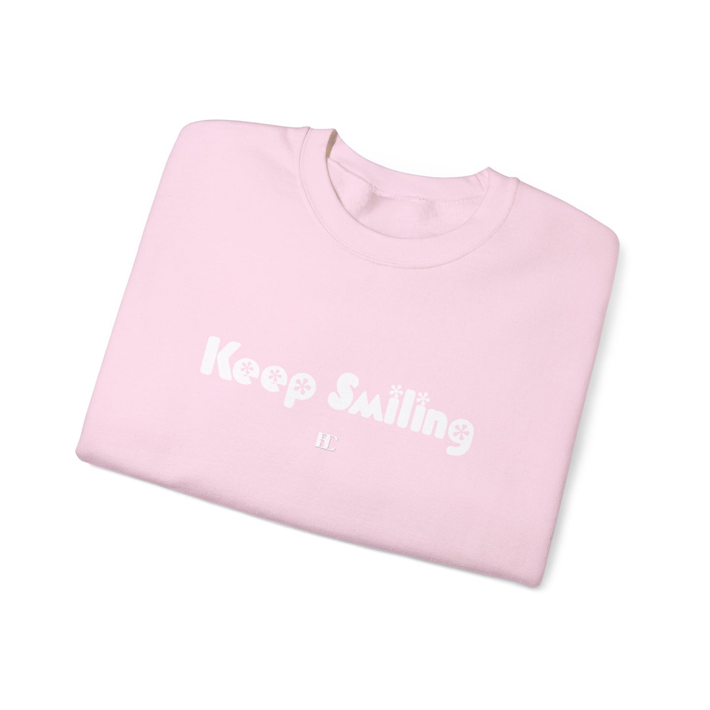 Keep Smiling Crewneck Sweatshirts