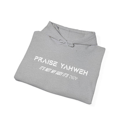 Its Not My Way Its Yahweh Hoodie