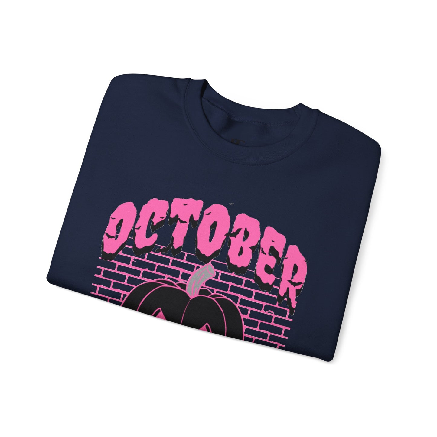 Pumpkin Pink Support Crewneck Sweatshirt