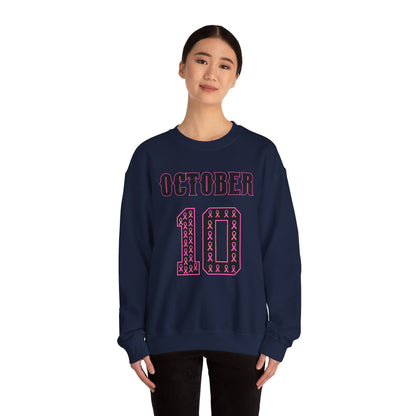 October Jersey 10 Crewneck Sweatshirt