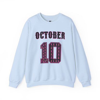 October Jersey 10 Crewneck Sweatshirt
