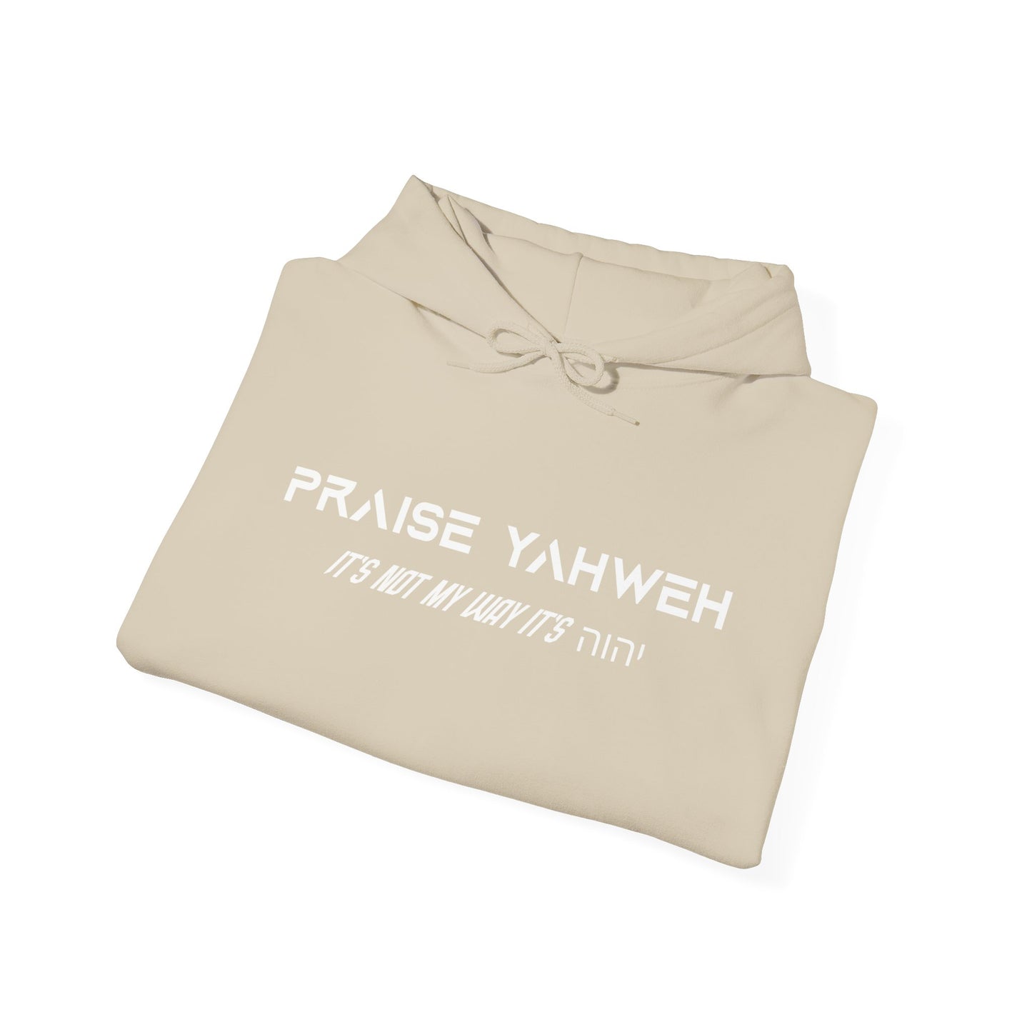 Its Not My Way Its Yahweh Hoodie