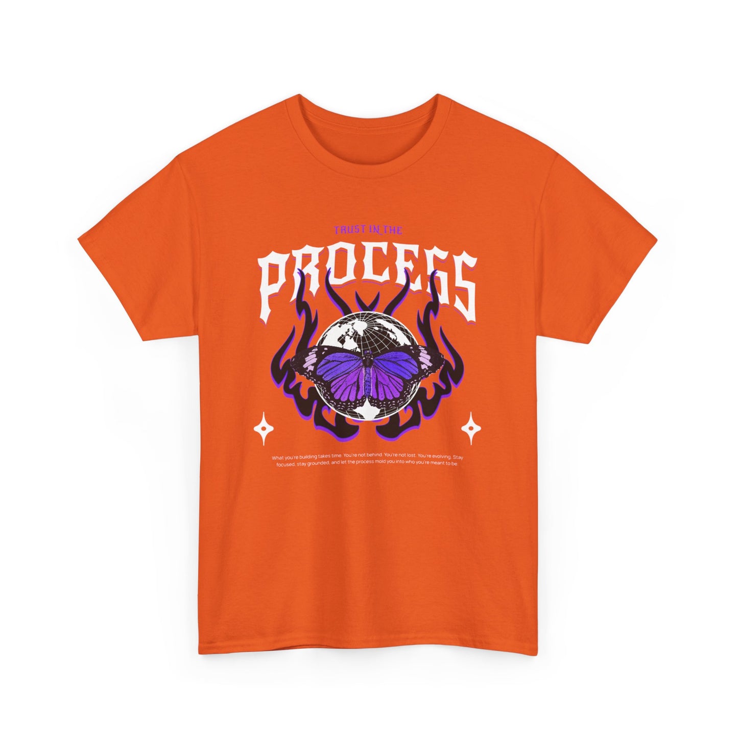 Trust In The Process Butterfly Cotton Tee