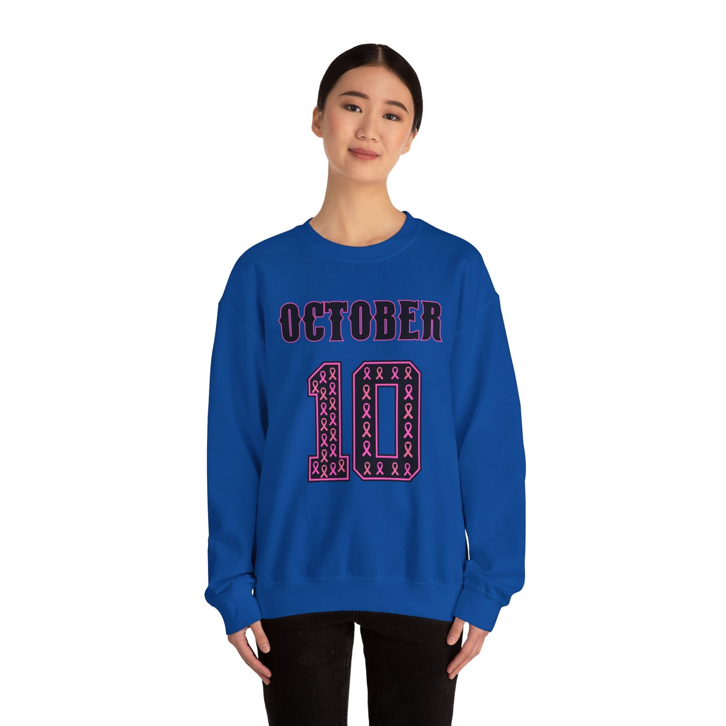 October Jersey 10 Crewneck Sweatshirt