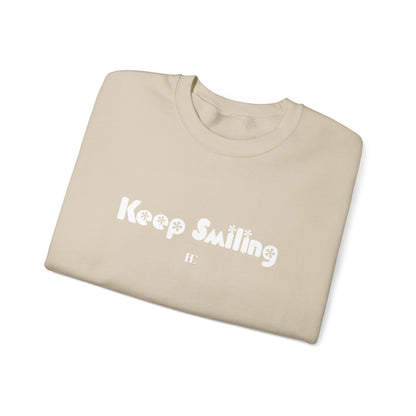 Keep Smiling Crewneck Sweatshirts