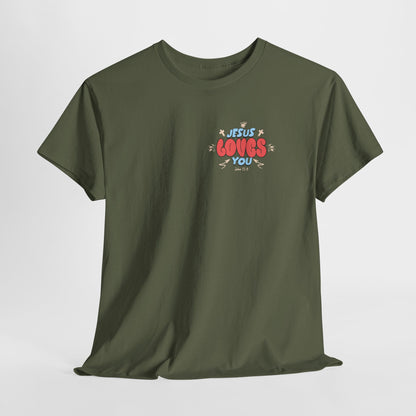 Jesus Loves You Cotton Tee