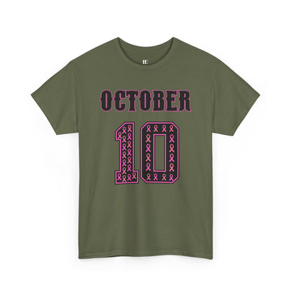 October Jersey 10 Cotton Tee