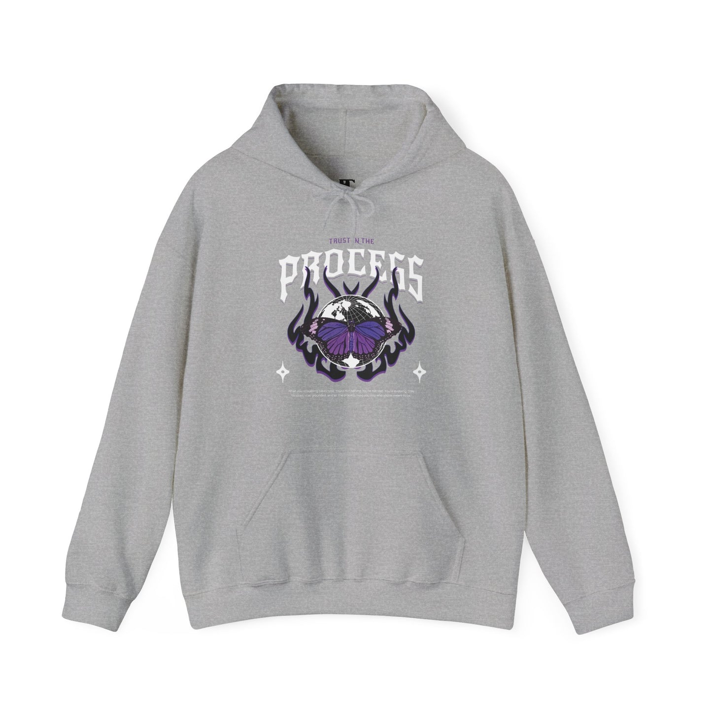 Trust In The Process Butterfly Hoodie