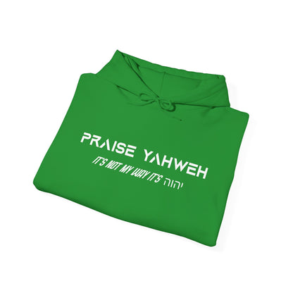 Its Not My Way Its Yahweh Hoodie