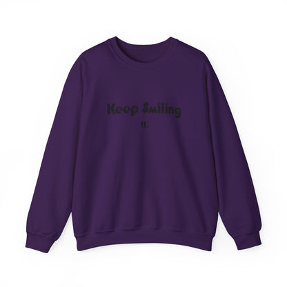 Keep Smiling Crewneck Sweatshirts