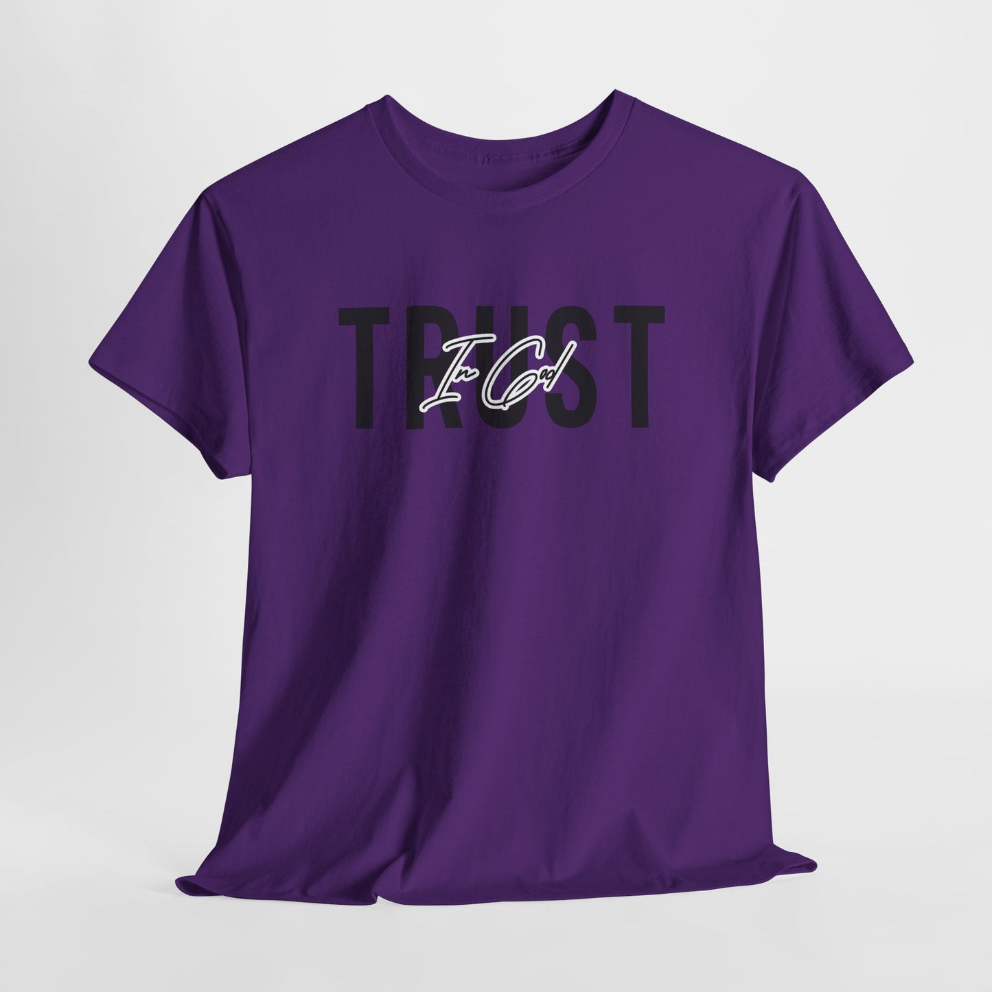 Trust In God Signature Cotton Tee