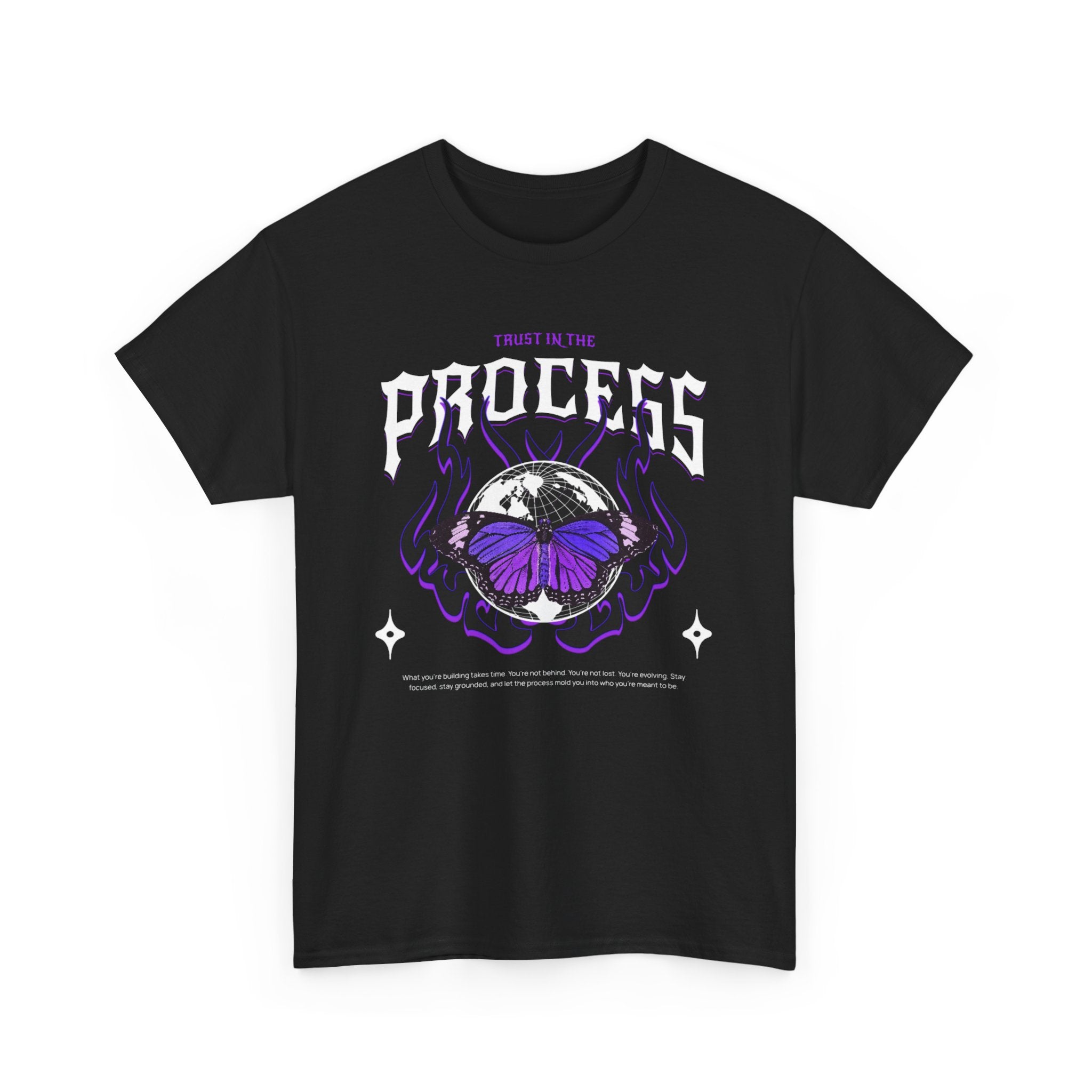 Trust In The Process Butterfly Cotton Tee