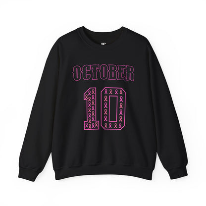 October Jersey 10 Crewneck Sweatshirt