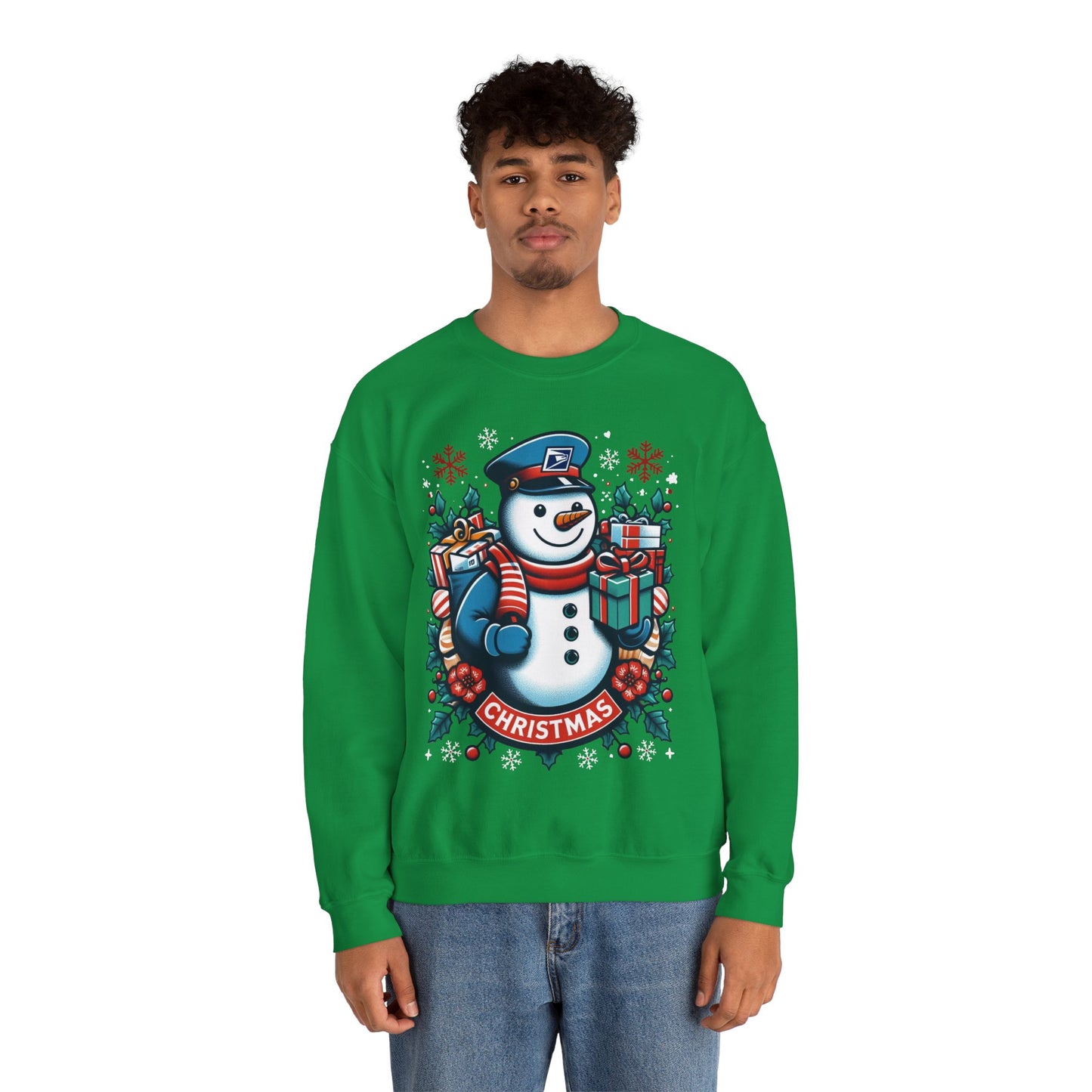 Postal Service Snowman Crewneck Sweatshirt