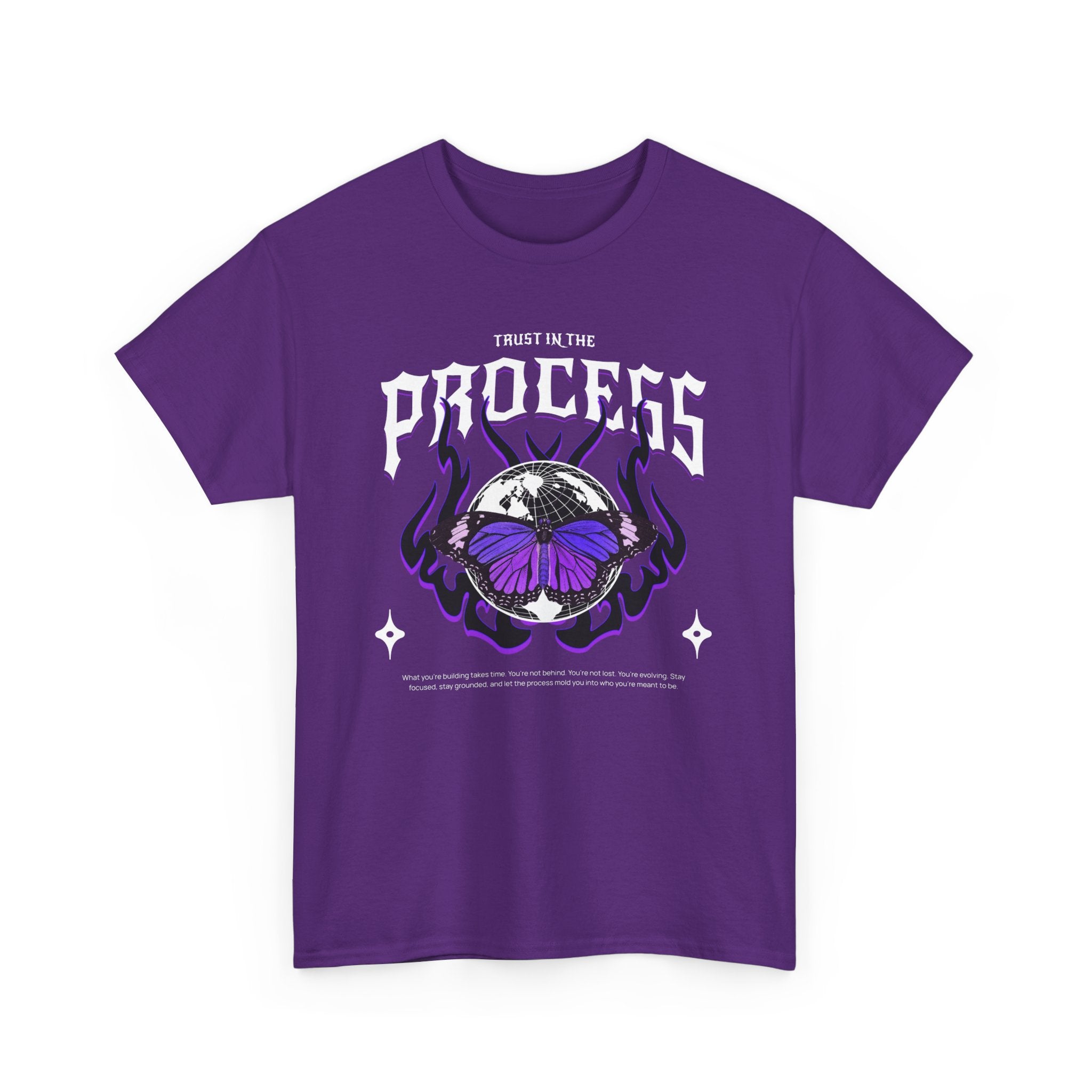Trust In The Process Butterfly Cotton Tee