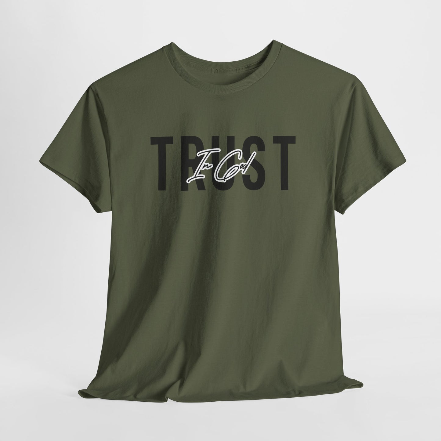 Trust In God Signature Cotton Tee