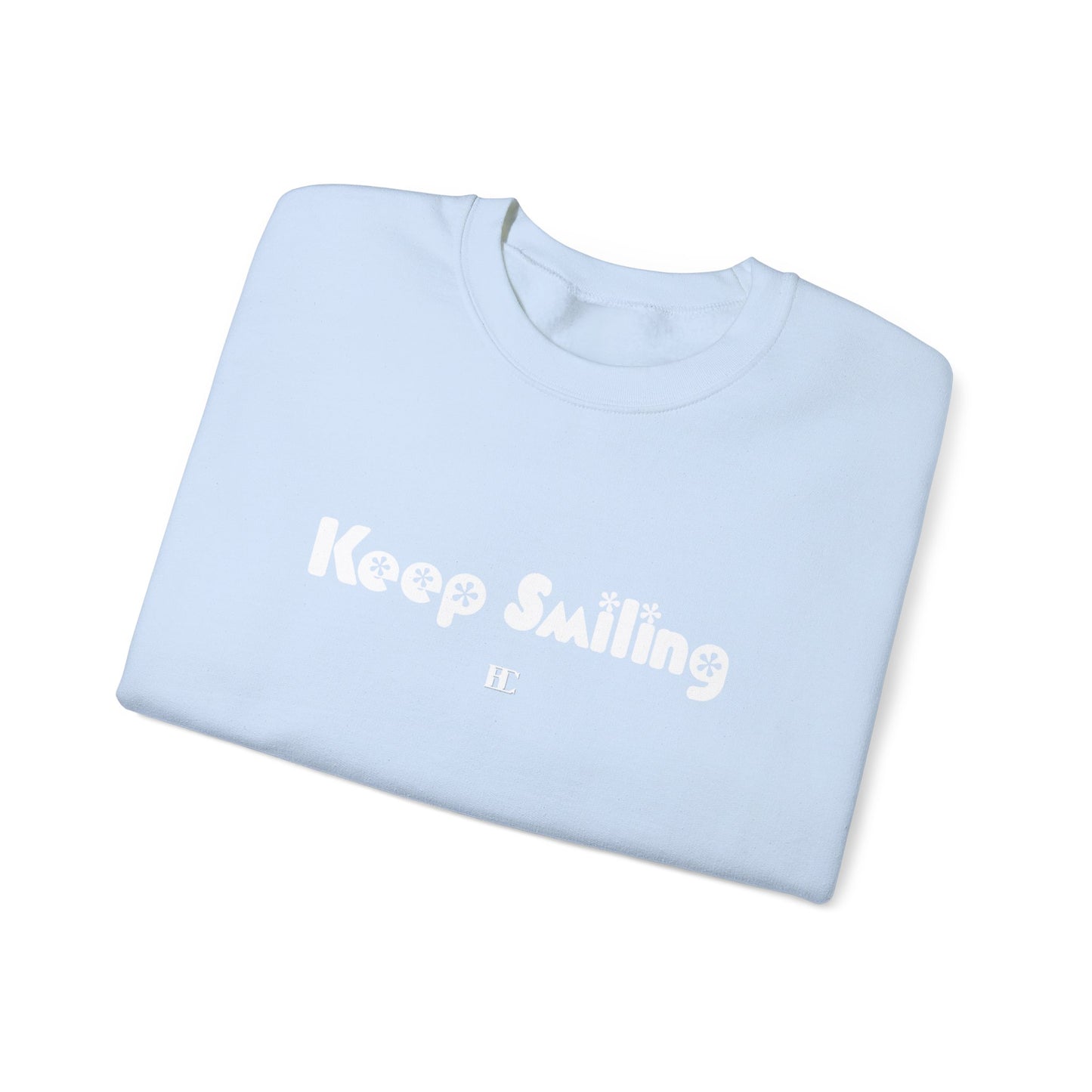 Keep Smiling Crewneck Sweatshirts