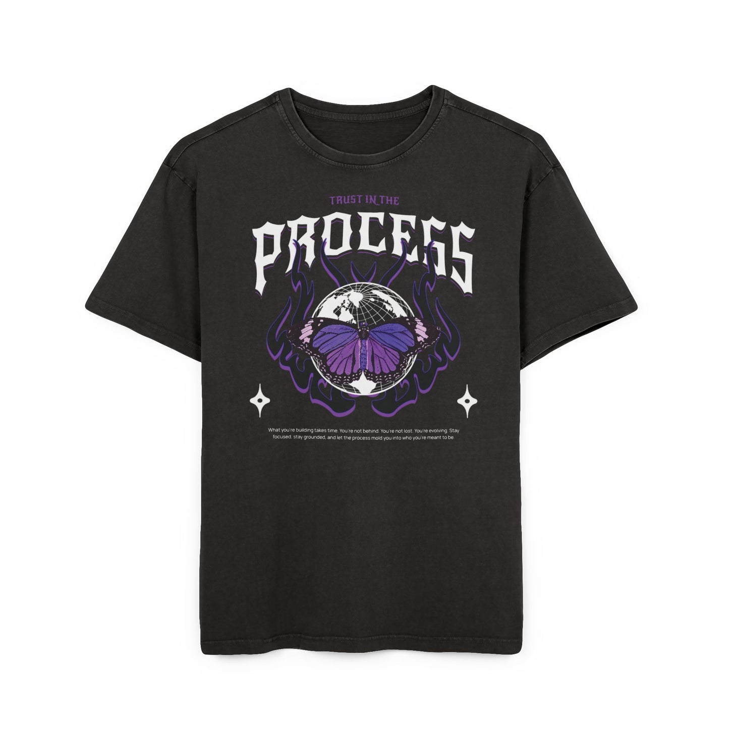 Trust In The Process Butterfly Heavy Oversize Tee