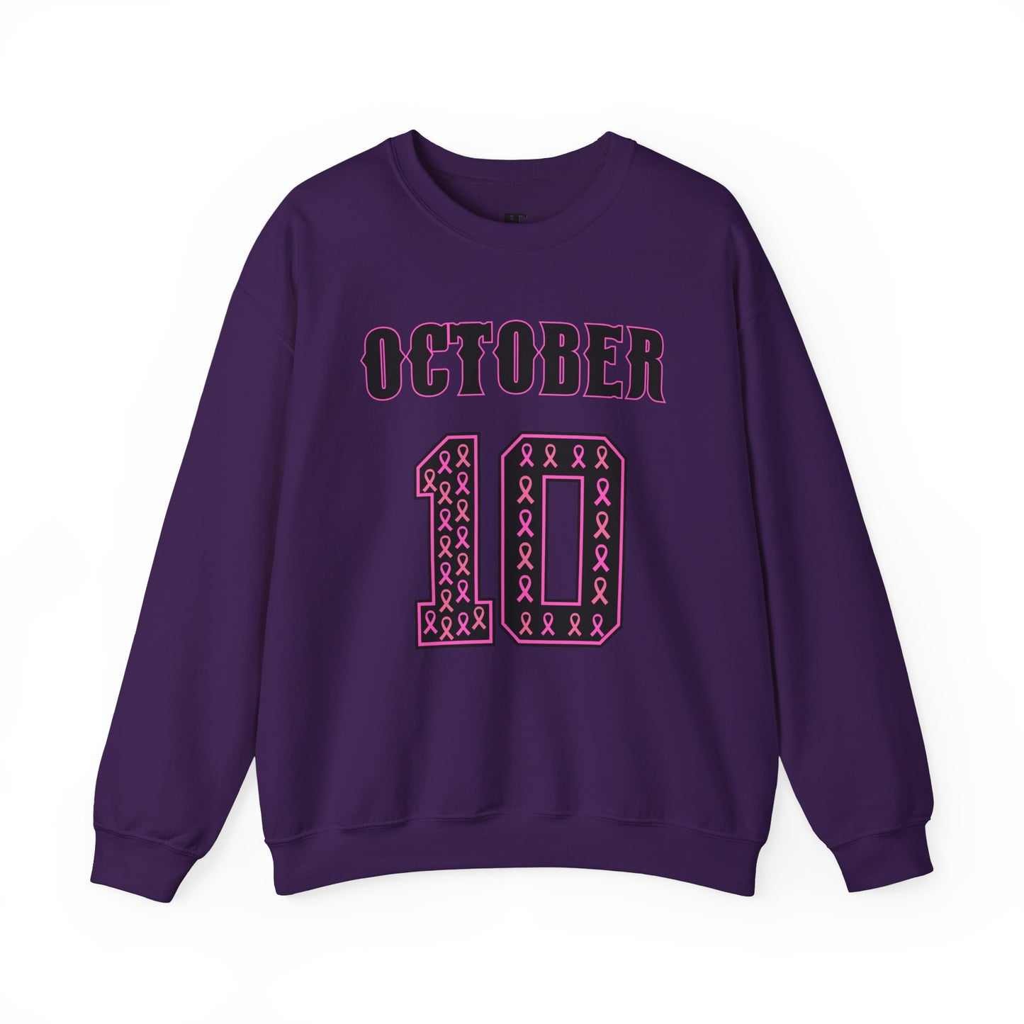 October Jersey 10 Crewneck Sweatshirt