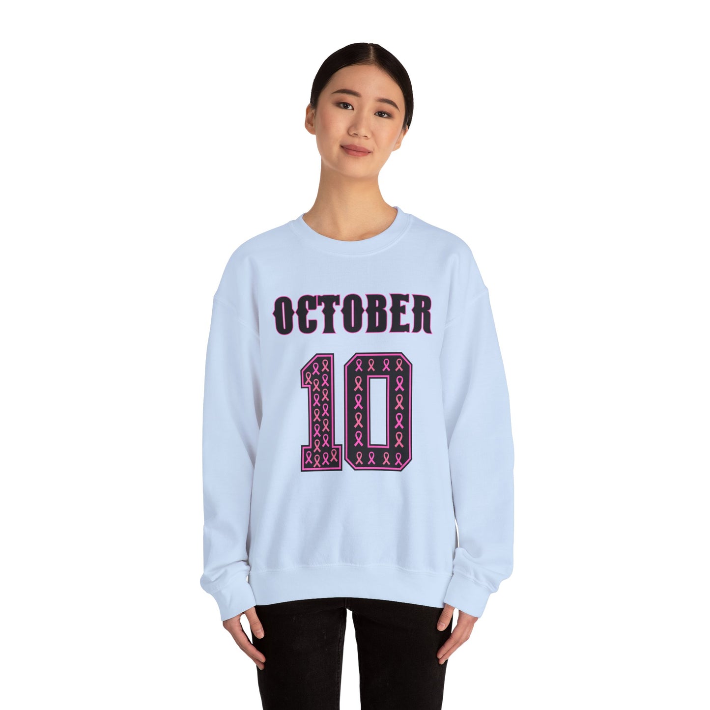 October Jersey 10 Crewneck Sweatshirt