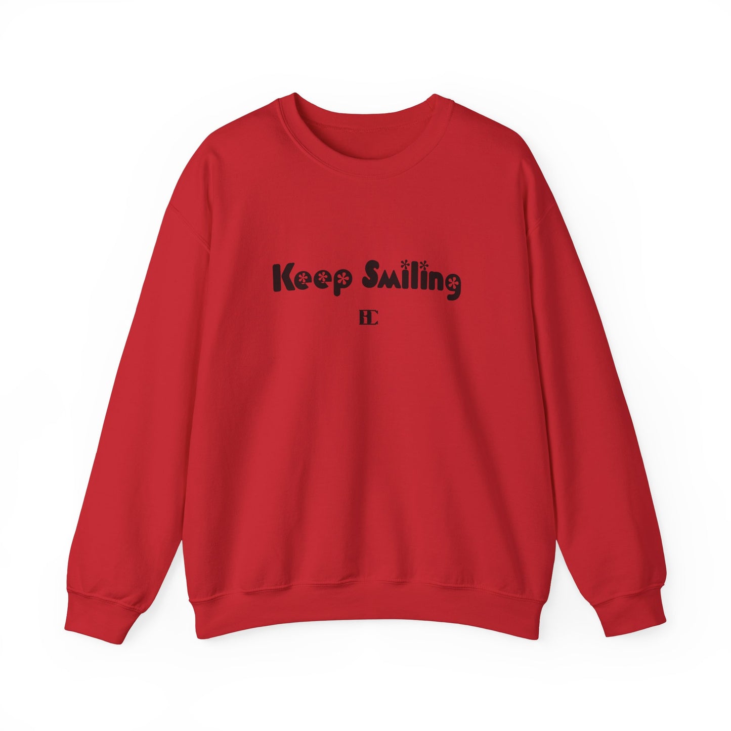 Keep Smiling Crewneck Sweatshirts