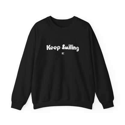 Keep Smiling Crewneck Sweatshirts