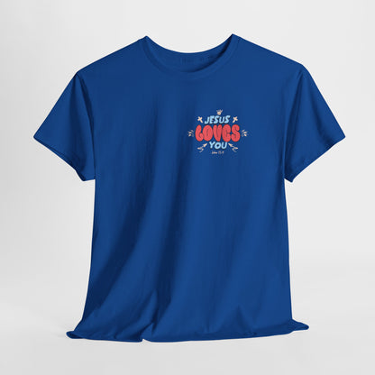 Jesus Loves You Cotton Tee