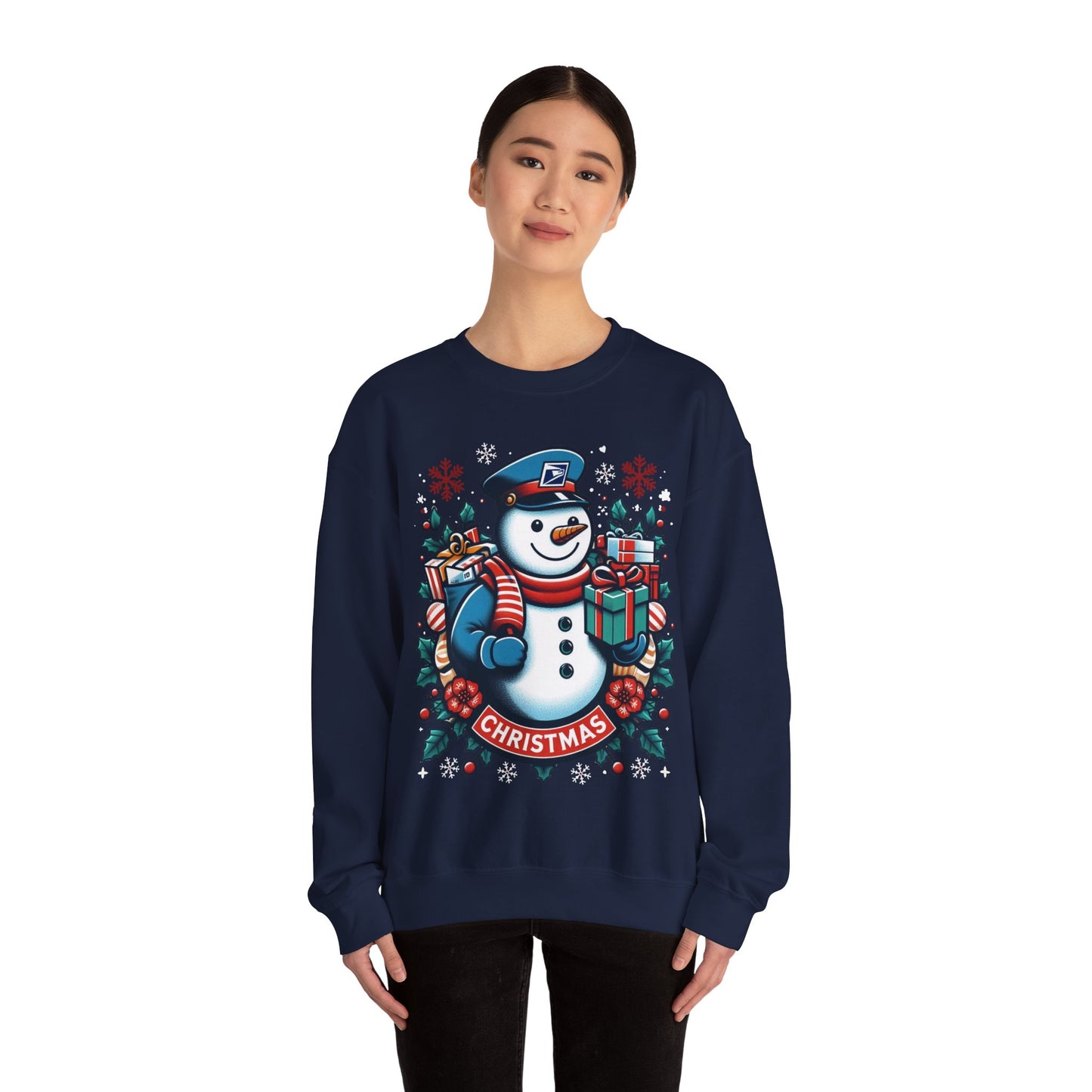 Postal Service Snowman Crewneck Sweatshirt