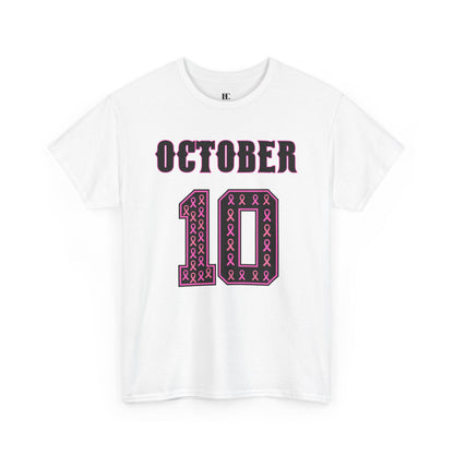 October Jersey 10 Cotton Tee