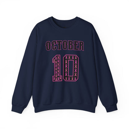 October Jersey 10 Crewneck Sweatshirt