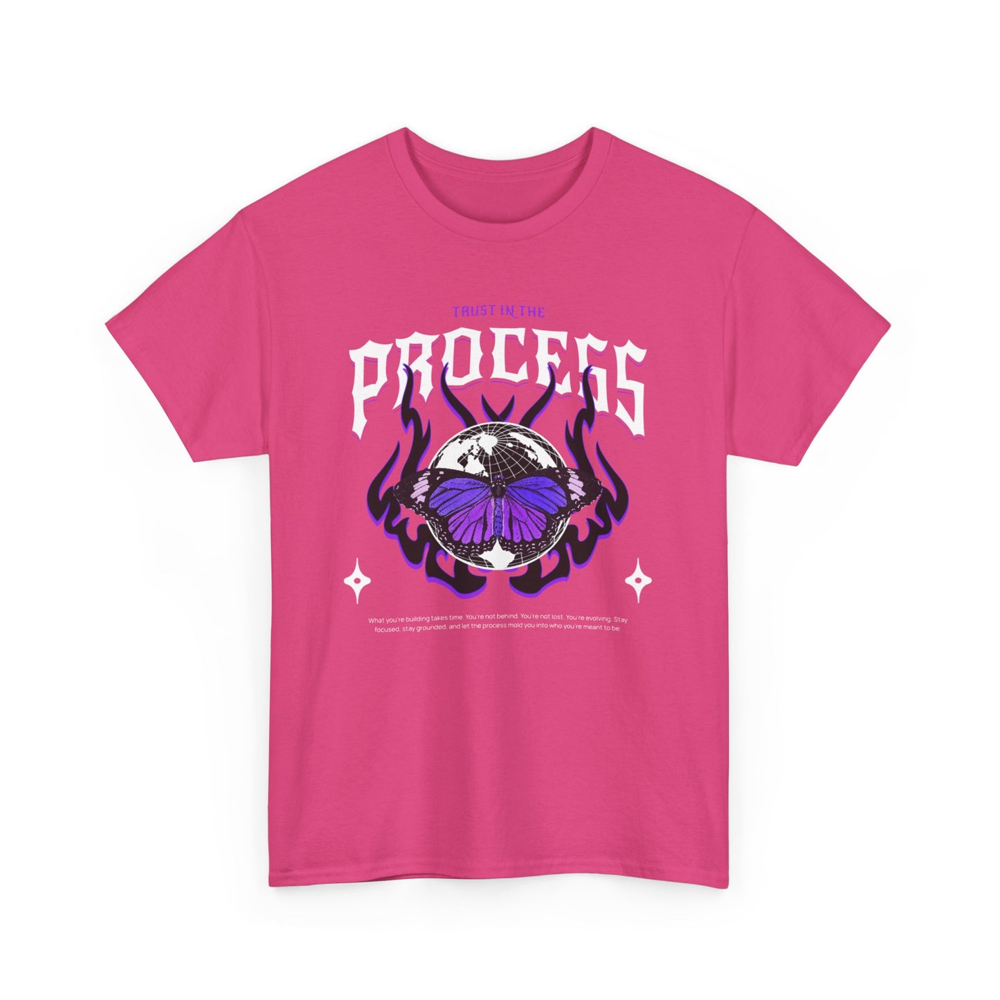 Trust In The Process Butterfly Cotton Tee