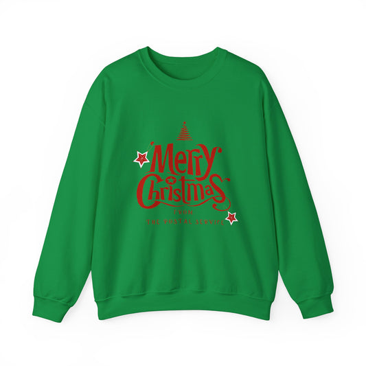 Postal Service Merry Christmas Crewneck Sweatshirt