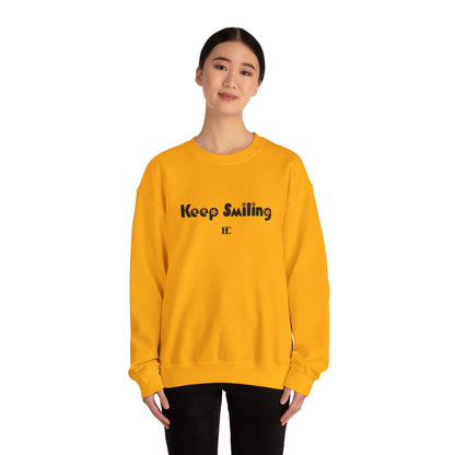 Keep Smiling Crewneck Sweatshirts