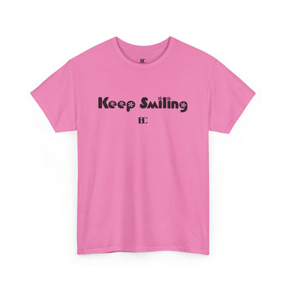 Keep Smiling Cotton Tees