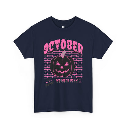 Pumpkin Pink Support Cotton Tee