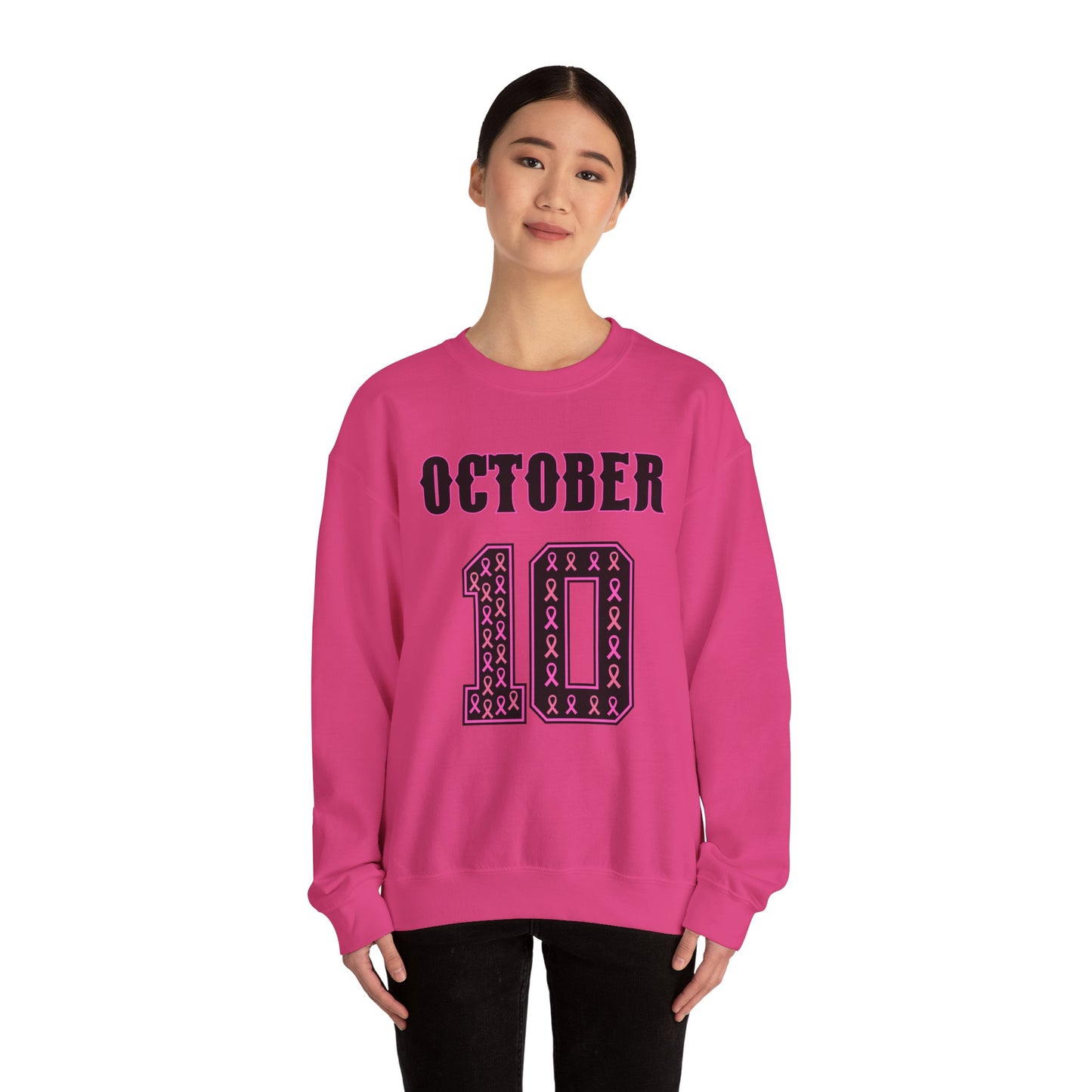 October Jersey 10 Crewneck Sweatshirt