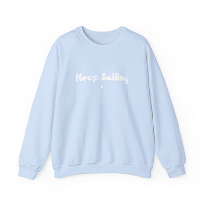 Keep Smiling Crewneck Sweatshirts