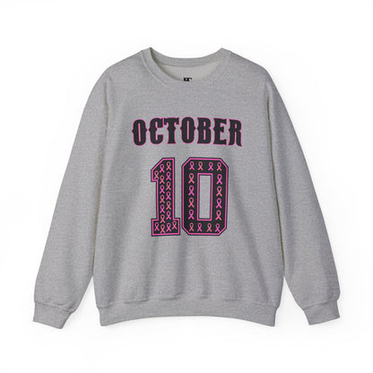October Jersey 10 Crewneck Sweatshirt