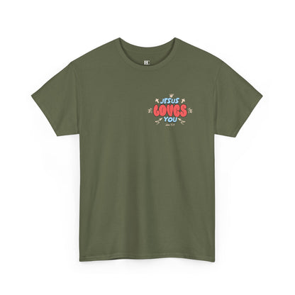 Jesus Loves You Cotton Tee