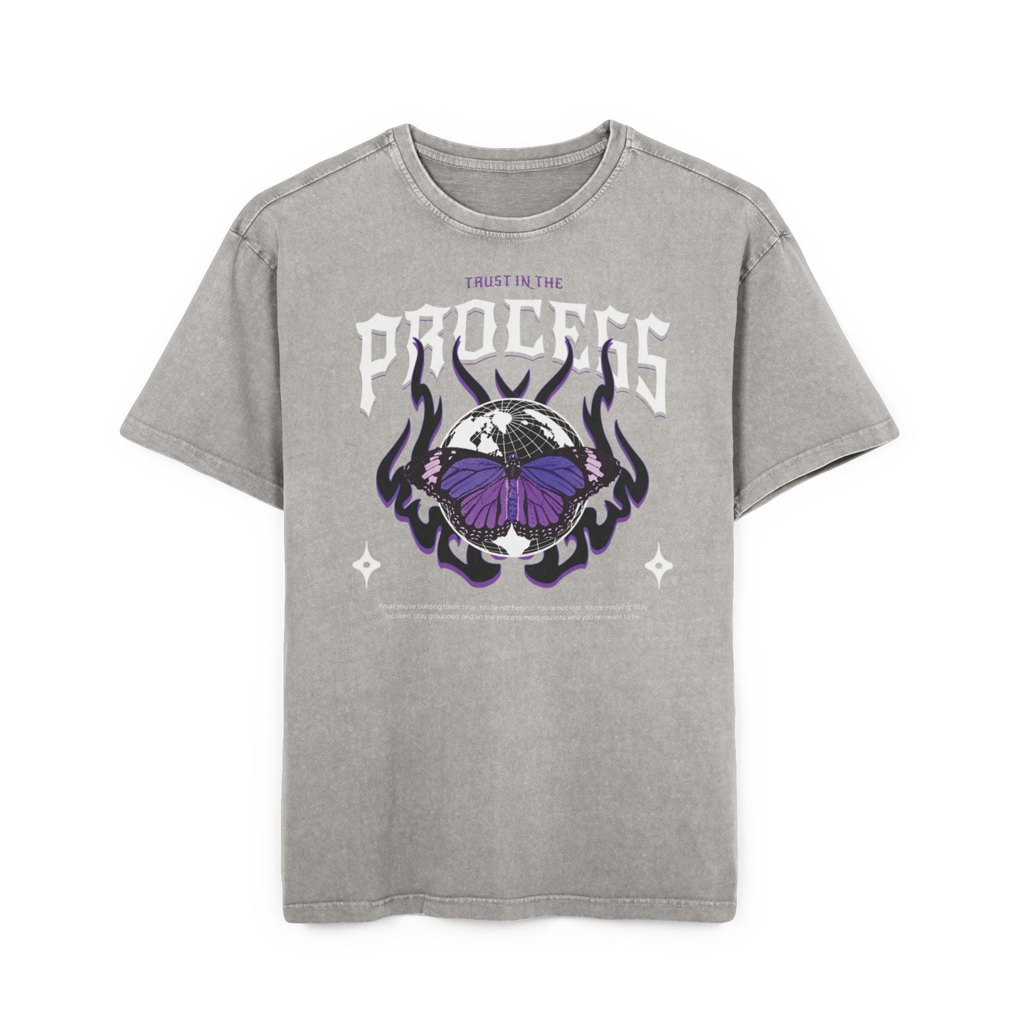 Trust In The Process Butterfly Heavy Oversize Tee